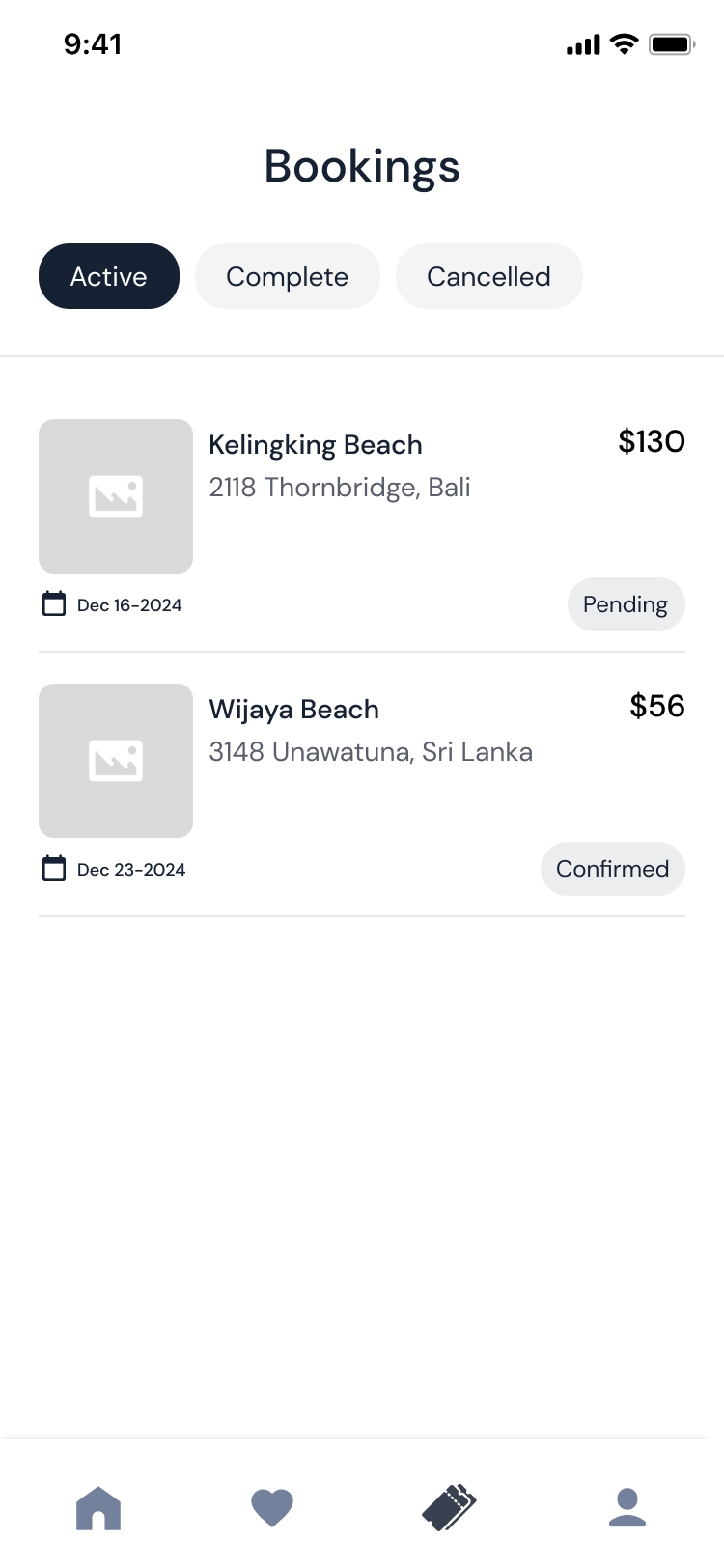 Bookings-active-example-wireframe
