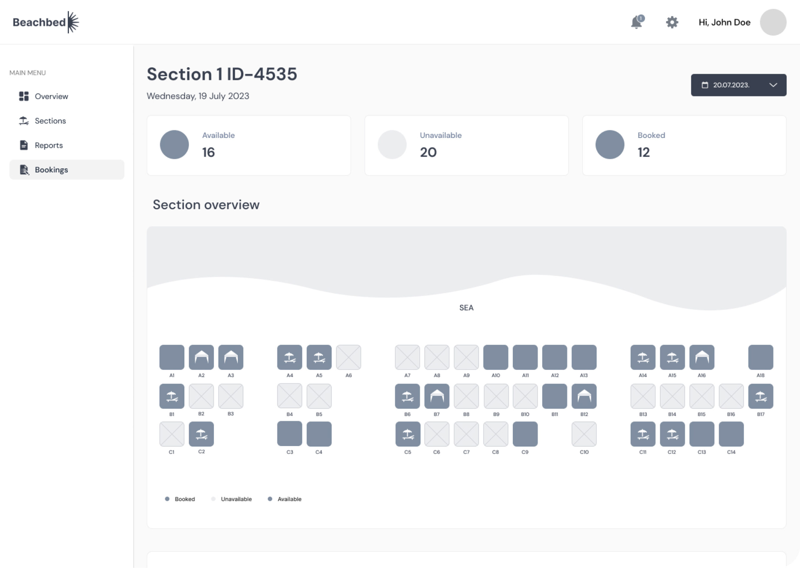 Section-wireframe