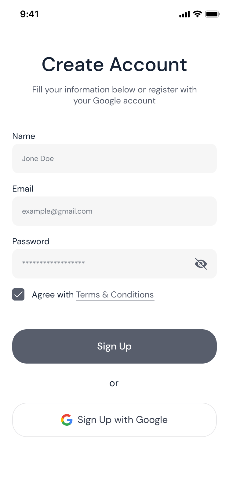 Sign-up-user-wireframe